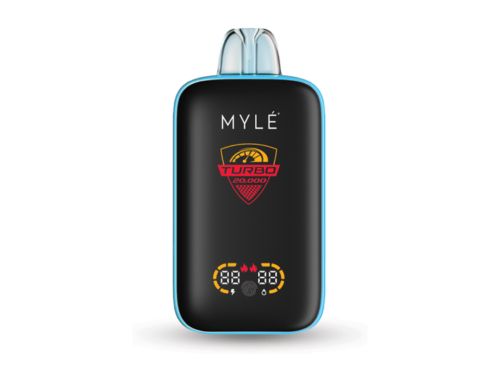 blue mint myle turbo disposable device